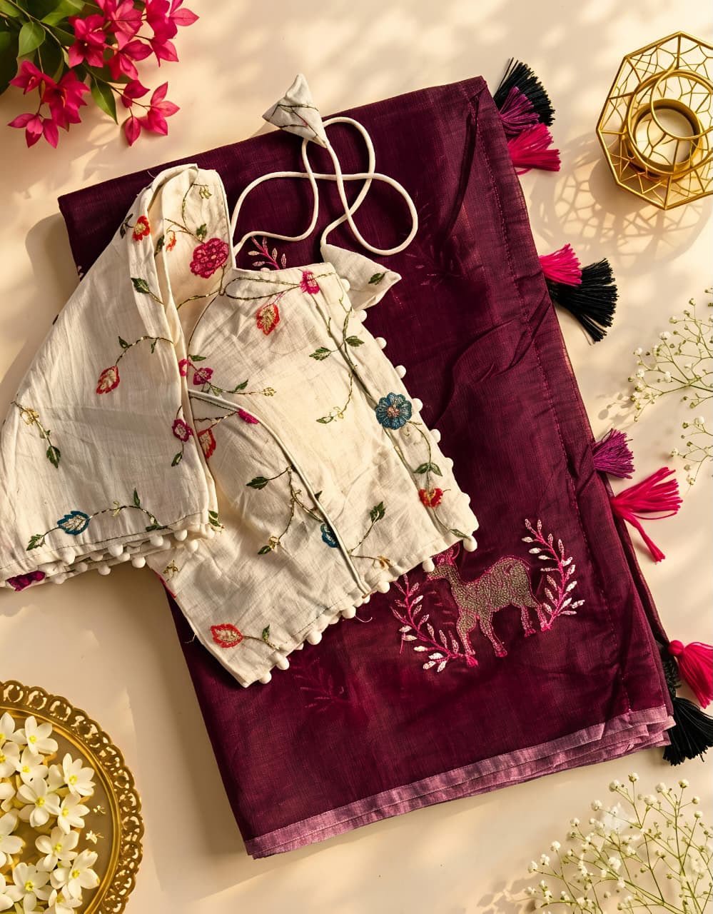 Chanderi Silk Fabric - Image 2